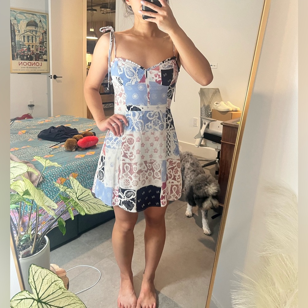 Aritzia Wilfred fable dress - birch soft iris
